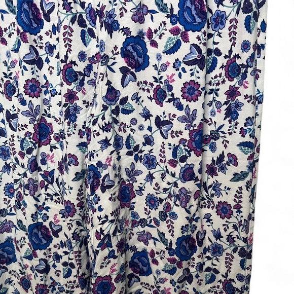 Joie Floral Wide Leg Pants Women’s Medium Boho Flowy Print Trousers - Picture 4 of 6